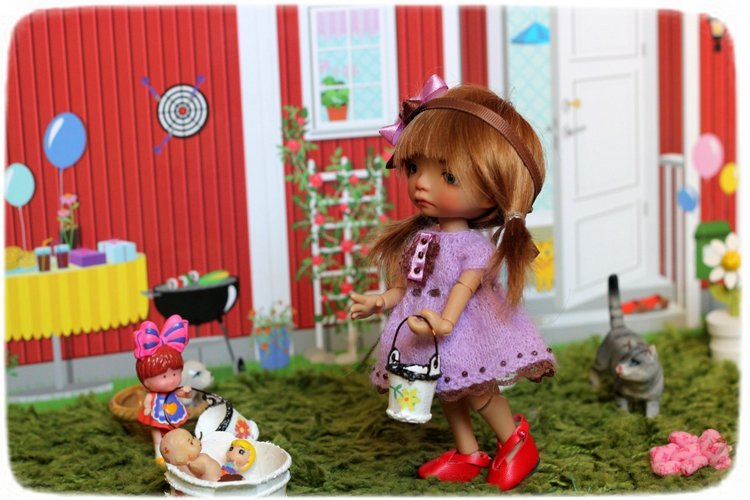 Весёлая прогулка,фантазёры Иночка и Дрюша и их друзья