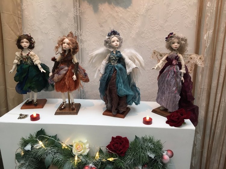 Москва "Гостиный двор" 2016 - Международная выставка "Искусство куклы" - мой взгляд