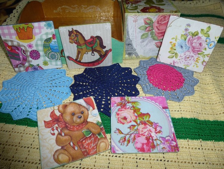 Техника ДЕКУПАЖ и мои первые работы