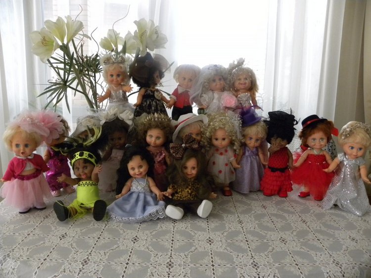 Продолжение свадьбы — Куклы Galoob Baby Face (Фейсинки): винтаж 90