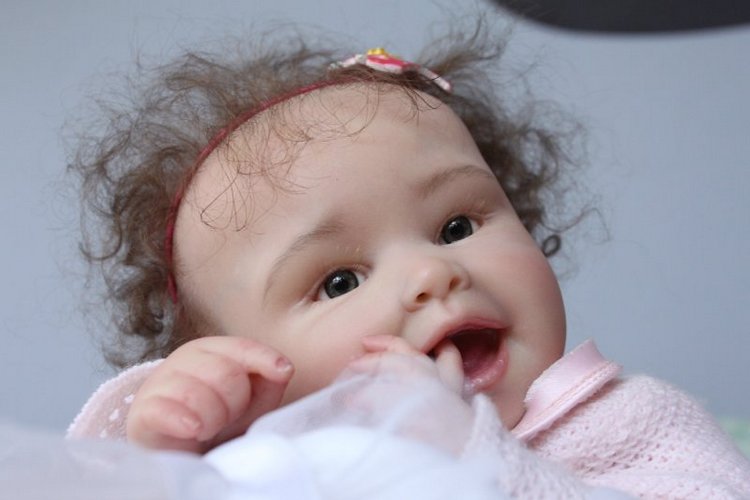 Девочка Весна, кукла-реборн Элины Кудрявцевой