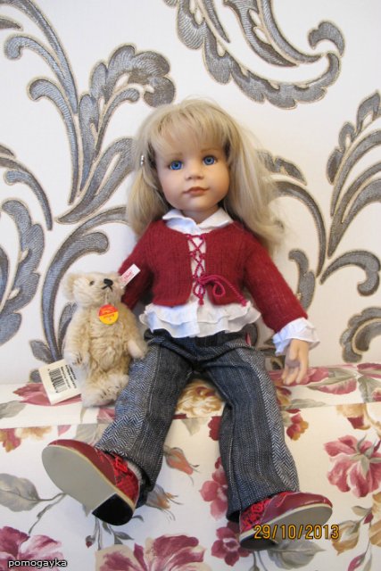 Нелли и Антон от GOTZ — Куклы Gotz (Готц): Ханна (фото 2)