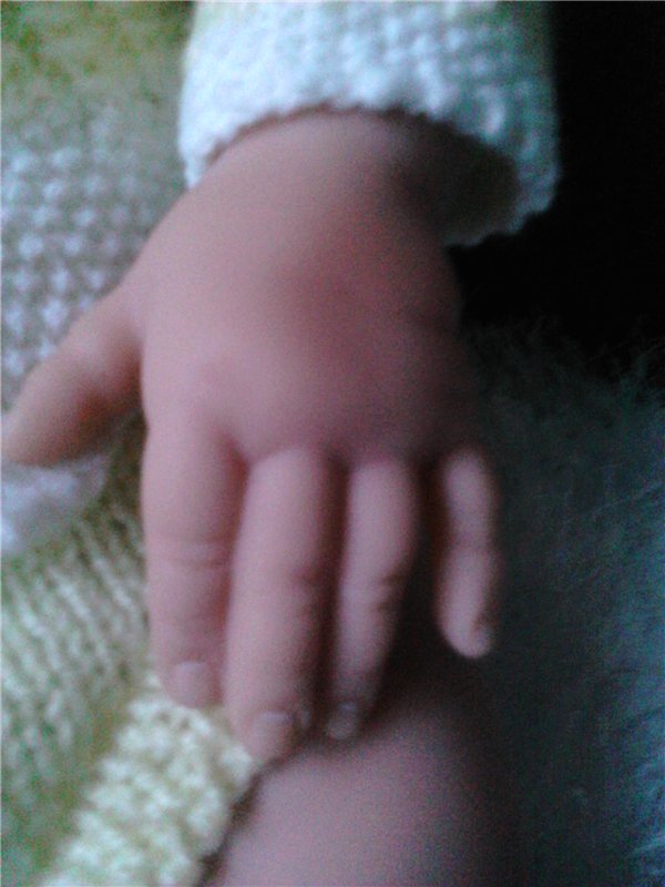 Breath of Life Babies "Baby Amber" от Lee Middleton - моя малышка Алиса (фото 6)