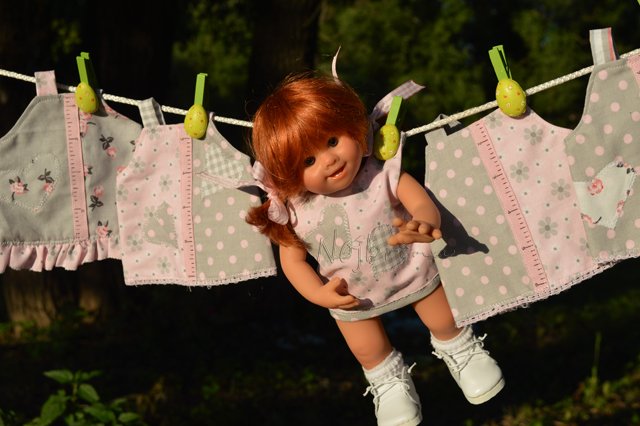 Шито белыми нитками... Вихтели от Rosemarie Anna Muller