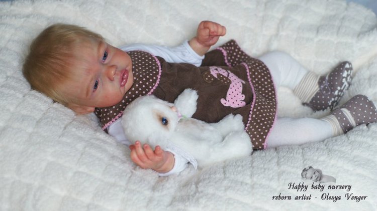 Моя маленькая Бэль. Кукла реборн Олеси Венгер