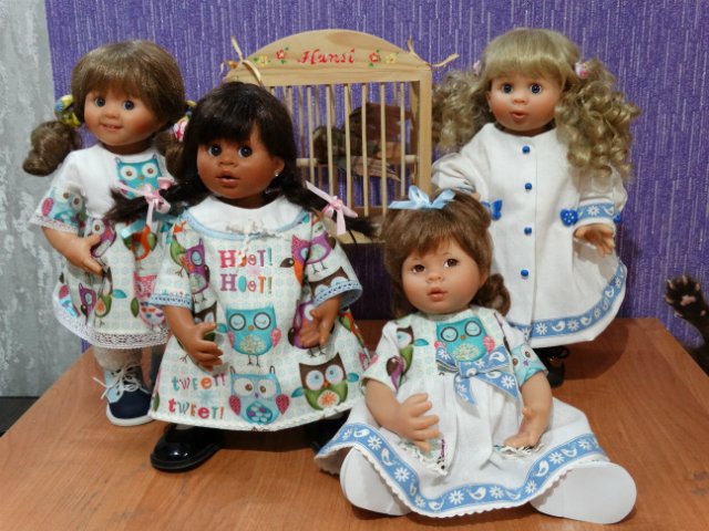 Новые нарядики для любимых малышек