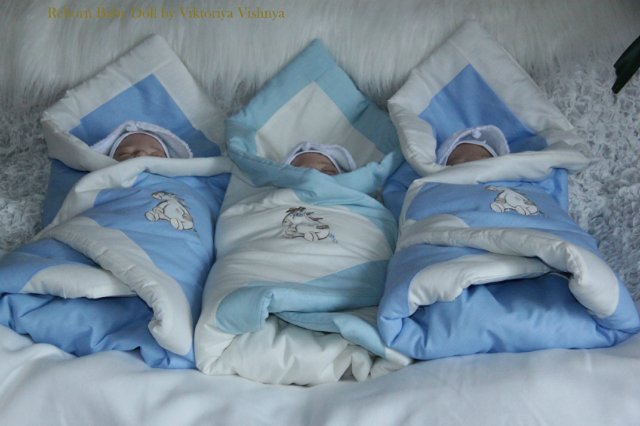 Тройняшки Джошики... Куколки реборн Виктории Вишни