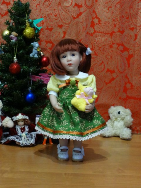 Ёлка в моём детском саду — Одежда и обувь для кукол своими руками: фото (фото 7)