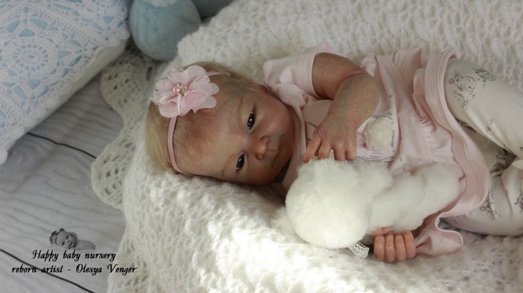 Аня, Анечка, Анюта. Кукла реборн Олеси Венгер (фото 6)