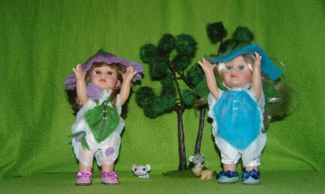 Сказка о цветочных феях — Одежда и обувь для кукол своими руками: фото