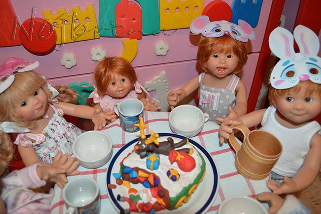 А к вам приходил Дед Мороз? Вихтели Rosemarie Anna Muller