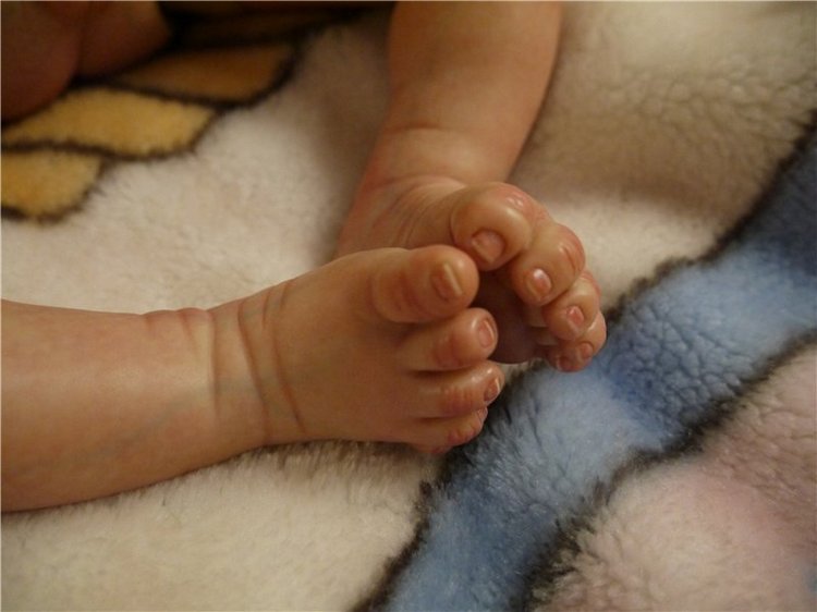 Моя Холли из молдика Holly от скульптора Linda Murray. Кукла реборн Натальи Фединой, Baby-Zest (фото 9)