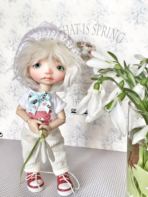 А у нас подснежники!!! (Irrealdoll Ino) (фото 3)