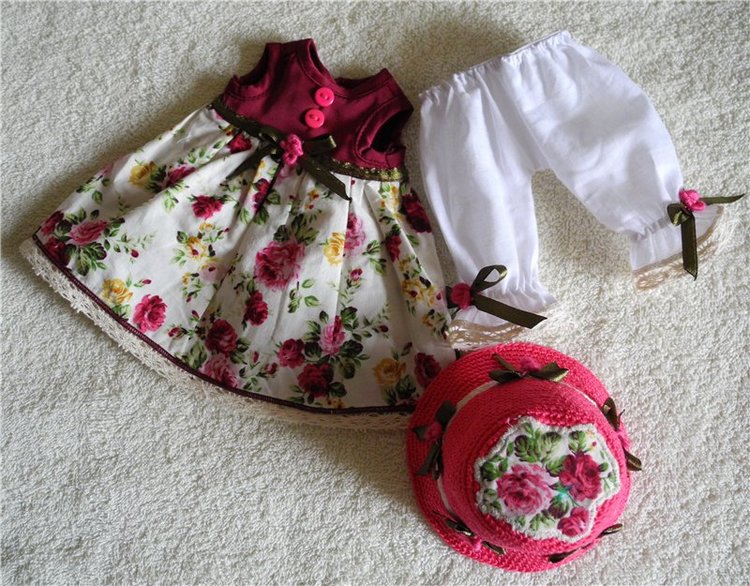 Новая одёжка на Паолочку — Одежда и обувь для кукол своими руками: фото (фото 4)