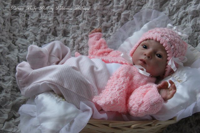 Аделиночка... Куколка реборн Виктории Вишни (фото 4)