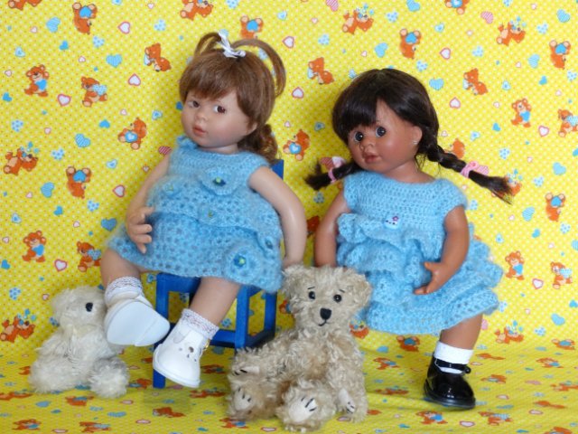 Голубое наваждение или много мохеровой пряжи