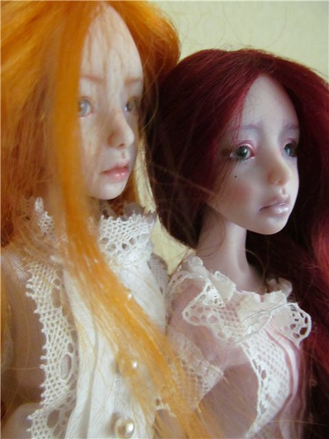 Ася и Мэри-Джейн - авторские куклы Татьяны Шишацкой (фото 3)