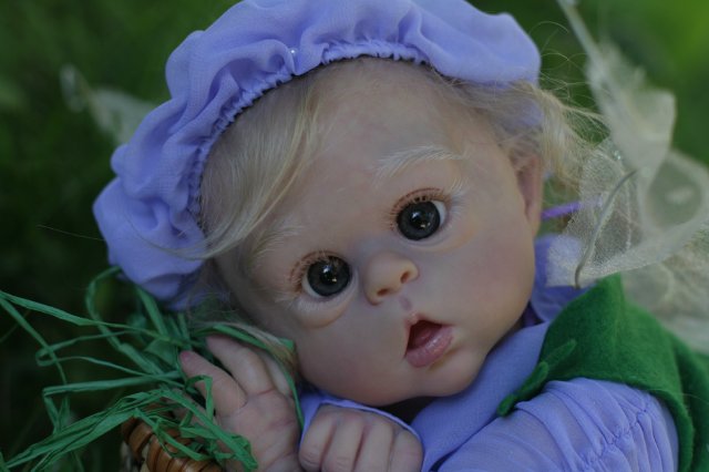 Офелька-стрекоза, куклёныш реборн Элины Кудрявцевой