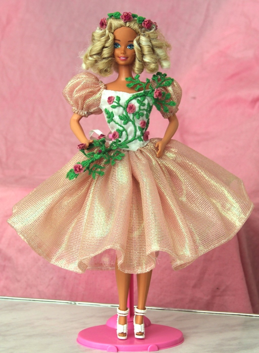 Простушка и розовый куст — Реставрация и преображение кукол: ремонт