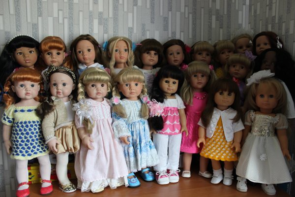 Моя коллекция. Куклы Gotz