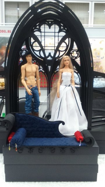 Ещё картинки с выставки... XI Международный Салон кукол на Тишинке в Москве 2015. Фото