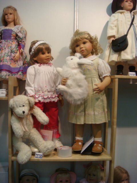 Ещё картинки с выставки... XI Международный Салон кукол на Тишинке в Москве 2015. Фото