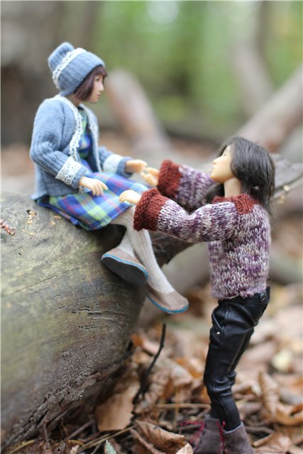 По дороге к солнцу — Авторские работы в частных коллекциях: домашние фото кукол и игрушек (фото 3)