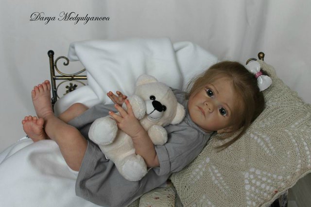 Моя принцесса Gloria! Frida от Karola Wegerich. Кукла реборн Дарьи Медюляновой