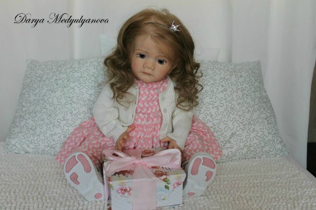 Моя принцесса Gloria! Frida от Karola Wegerich. Кукла реборн Дарьи Медюляновой