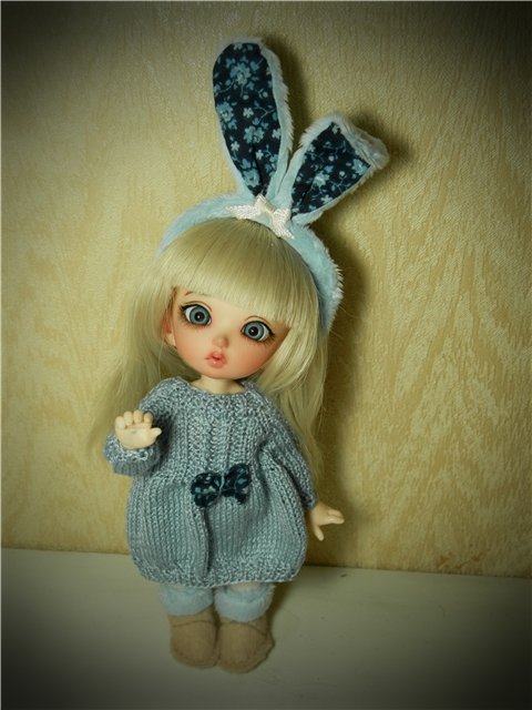 Малышки: зайка и котенок — Одежда и обувь для кукол BJD (БЖД): 1/3 (фото 8)