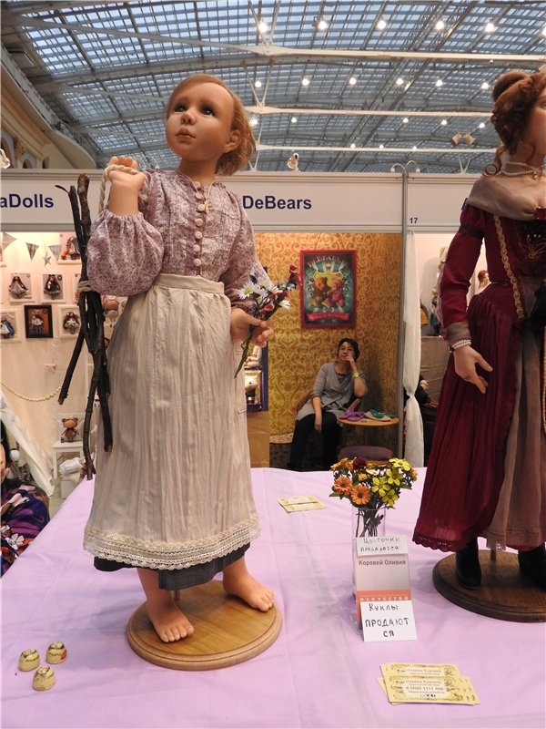 2015, Москва, атриум «Гостиный двор». Международная выставка «Искусство куклы». Фоторепортаж | Бэйбики 2015, Москва, атриум «Гостиный двор». Международная выставка «Искусство куклы». Фоторепортаж