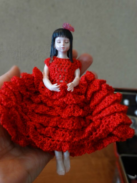 Моя Дюймовочка — Антикварные куклы Mignonette (Миньонетта): карманные