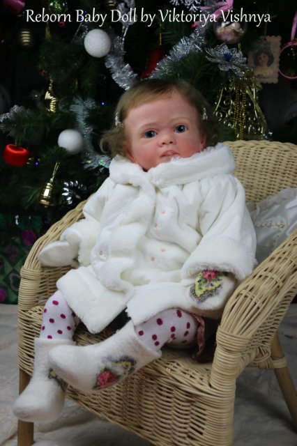 Настенька из сказки Морозко! Куколка реборн Виктории Вишни