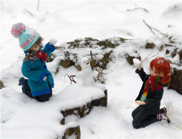 Зимняя прогулка — Куклы и тела Obitsu (Обитсу): 1/6 (фото 6)