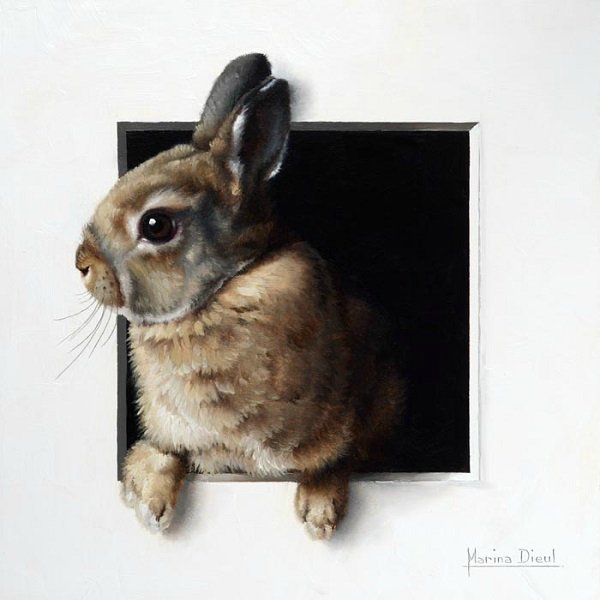 Животные в живописи Марины Диул