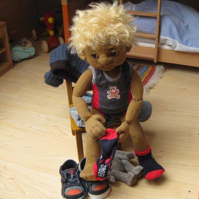 Теплые, фетровые сердца! Текстильные куклы Steffi | Бэйбики Теплые, фетровые сердца! Текстильные куклы Steffi