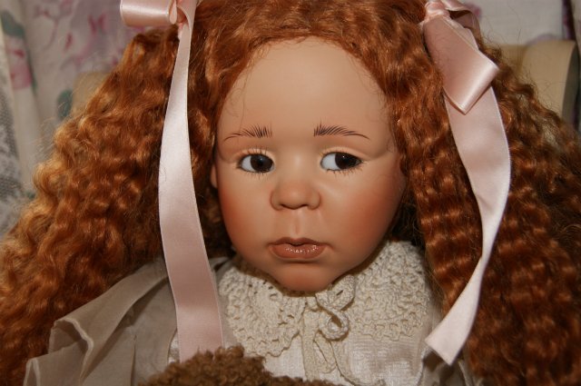 Красавица Теодора от немецкой художницы Marie Mischell, Marie Mischell puppencollection (фото 4)