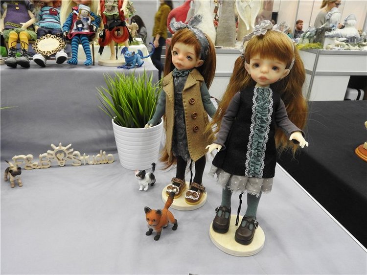 Экскурсия в страну чудес… Авторская кукла. Москва, Тишинка 2016