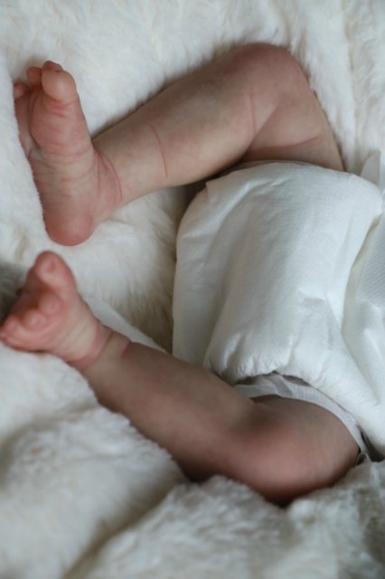 Спящая малышка Рози 2. Куколка реборн Виктории Вишни