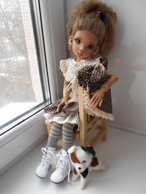 Новое платье — Одежда и обувь для кукол BJD (БЖД): 1/3 (фото 9)