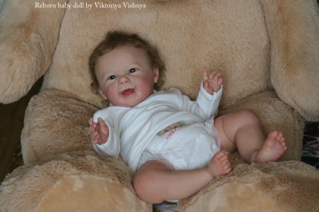 Мейзи... Куколка Реборн Виктории Вишни