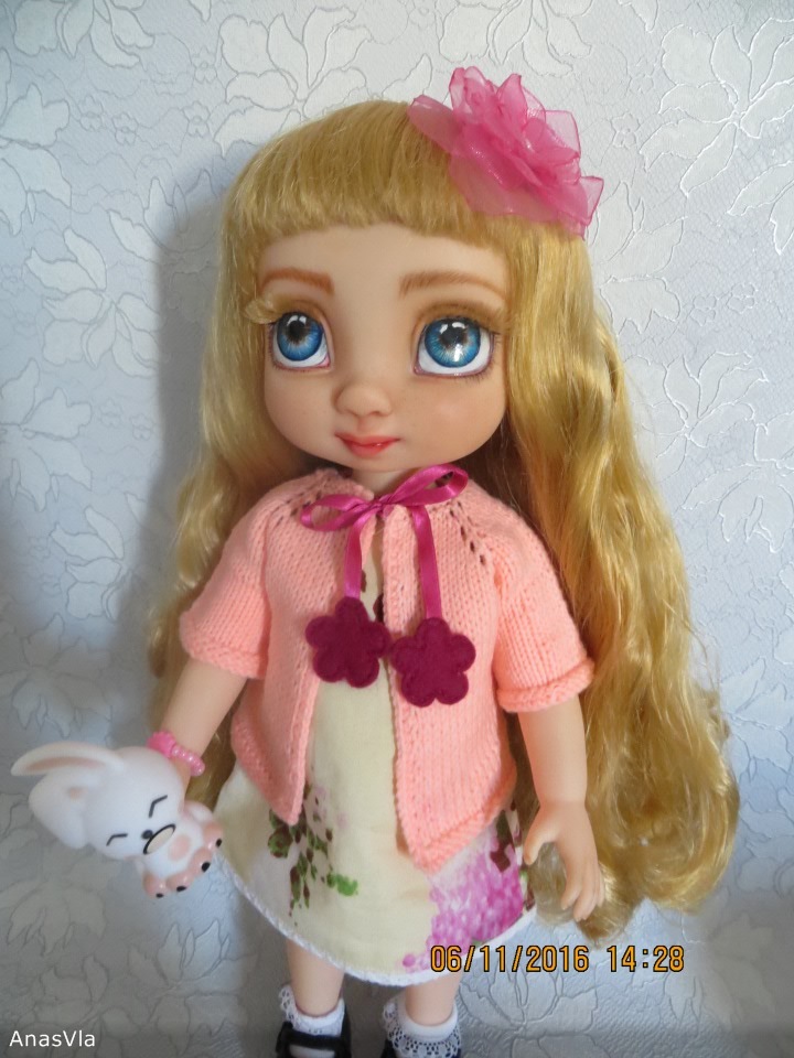 Мила - ООАК куколки Disney Animators (фото 2)