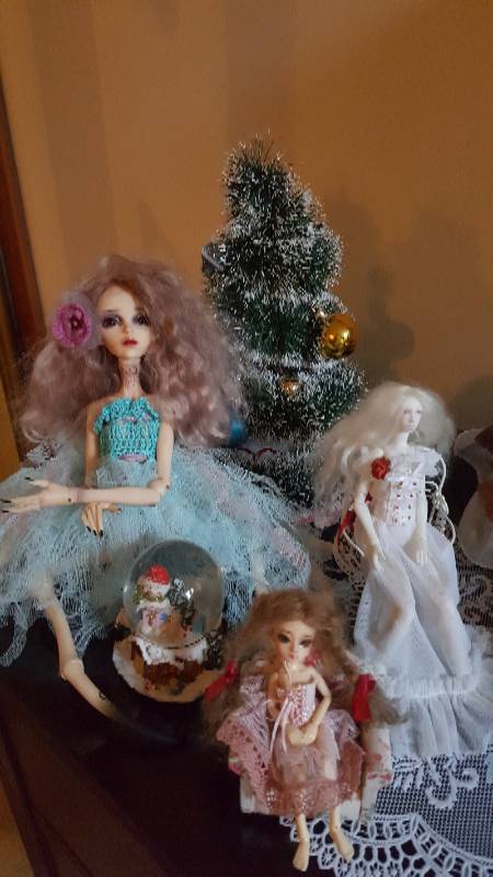С Новым годом, друзья — Новый год и Рождество: праздничные фото кукол (фото 6)