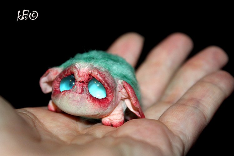 Фурунатти — Игрушки в смешанной технике (мех и глина): Арт (фото 10)