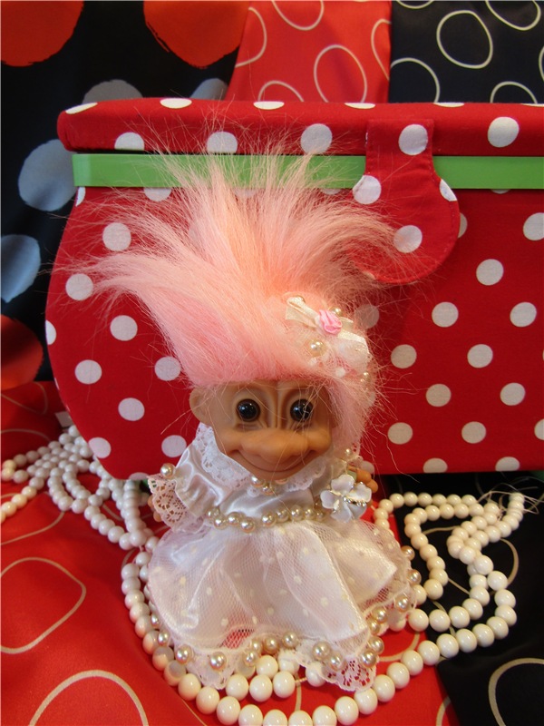 Настроение - в "горошек" — Игрушки Тролли (Trolls): винтажные Dam и Russ