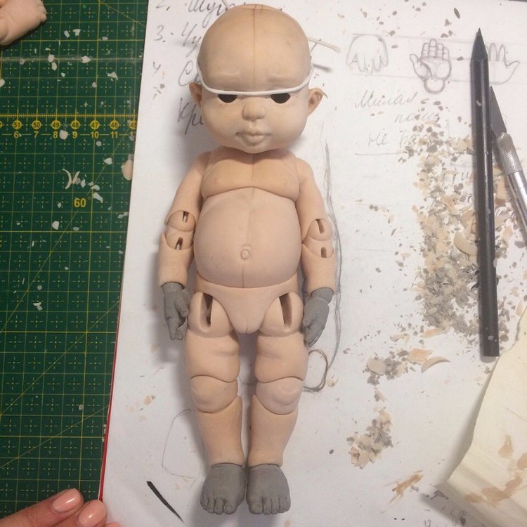 Мои новые проекты. Авторские шарнирные куклы