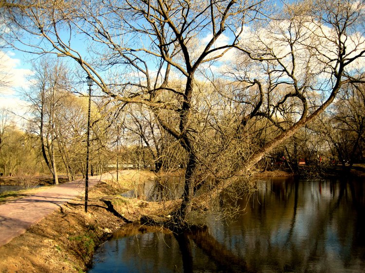 Прогулка в парке. Галочка - коллекционная куколка Дианы Эффнер