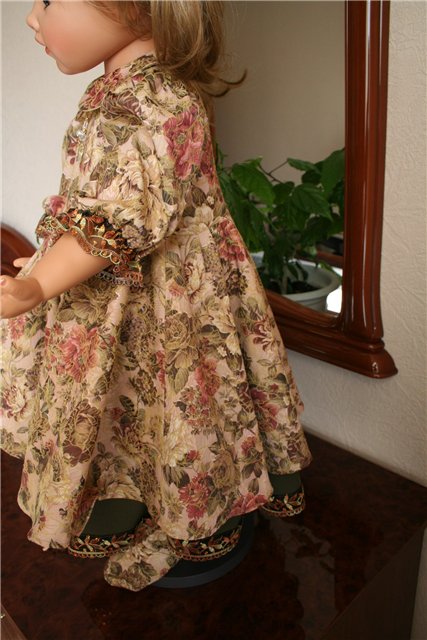 "Вальс цветов", платье своими руками для куклы Роуз (фото 2)