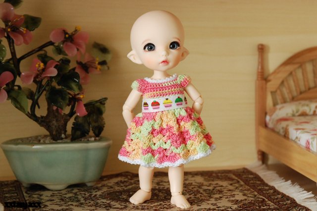 Наши новые наряды для маленьких Бжд-Кукол