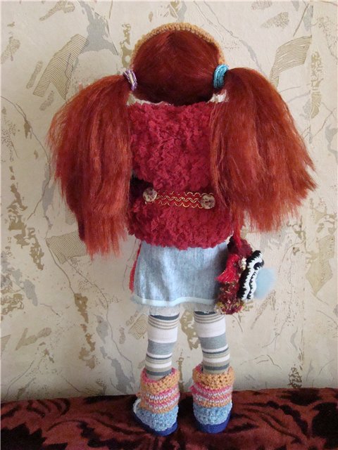 Залежавшаяся куколка. Авторская кукла Кондрашовой Ирины (фото 8)